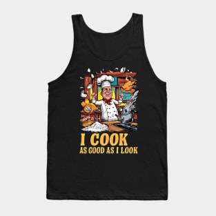 Chef's Charm - A Dash of Confidence in the Kitchen Tank Top